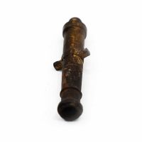 1900's Marklin Large Battleship Canon Barrel, Cast Metal