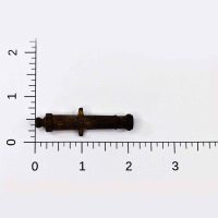 1900's Marklin Large Battleship Canon Barrel, Cast Metal