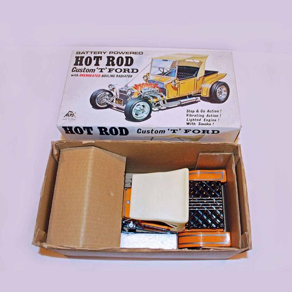 Alps Battery Powered HOT ROD Custom 'T' Ford In Box
