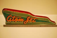 1950's Yonezawa Atom Jet Car Replacement Tail Fin, Uncle Al's Toys