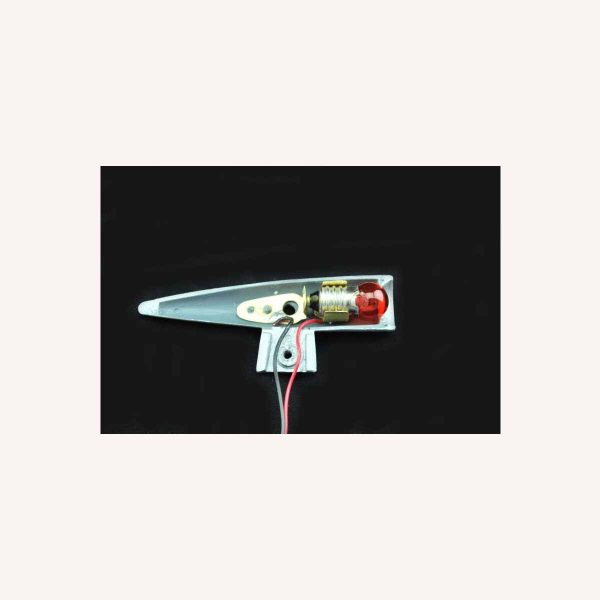 Bandai Area Radiation Tester Replacement LIGHT POD RH RED 4