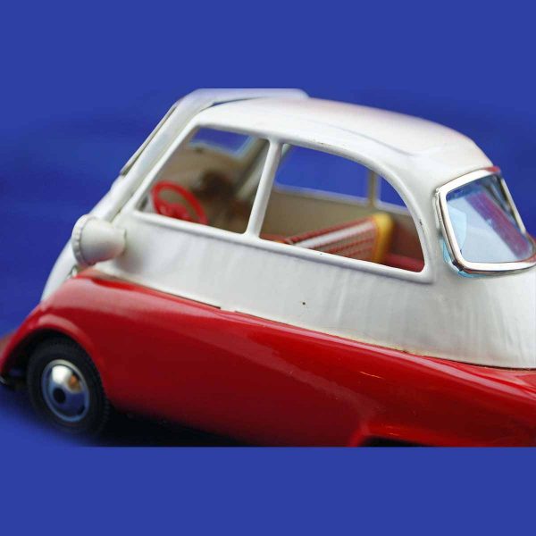 Bandai BMW Isetta Friction Powered Car 7