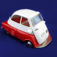 Bandai BMW Isetta Friction Powered Car 8