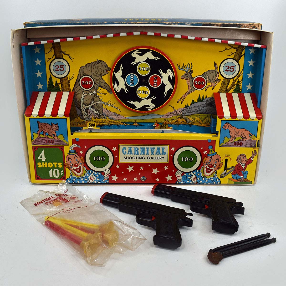 Buy carnival shooting gallery by Ohio Art Toys | 1960 Vintage Toy