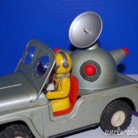 Daiya Japan Martian Supersensitive Radar Jeep Battery Operated Space Toy Replacement Windshield Domes2