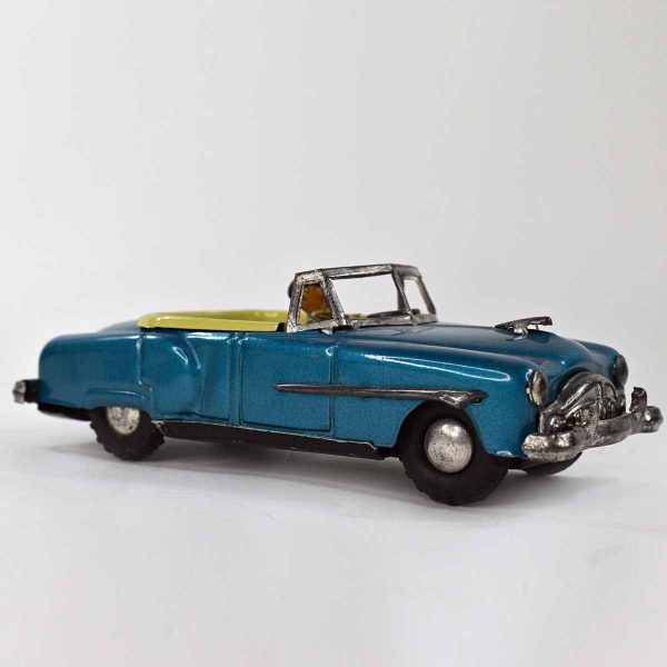 EARLY 50S TIN FRICTION PACKARD CONVERTIBLE OPEN CAR W DRIVER JAPAN 10