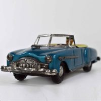 EARLY 50S TIN FRICTION PACKARD CONVERTIBLE OPEN CAR W DRIVER JAPAN 12