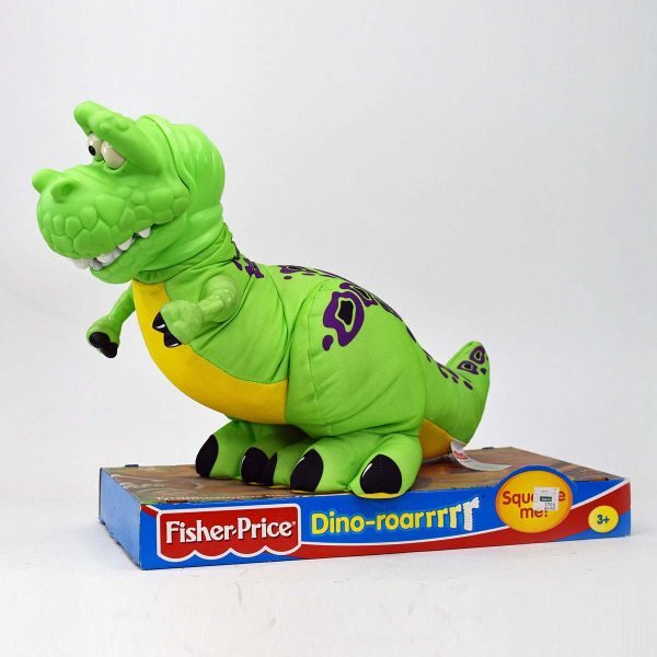 Fisher Price 'Dino-roarrrrr' Tyrannosaurus Rex Puffalump Stuffed Toy