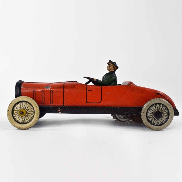 Greppert and Kelch Tin Litho Wind-up Car with Driver #548