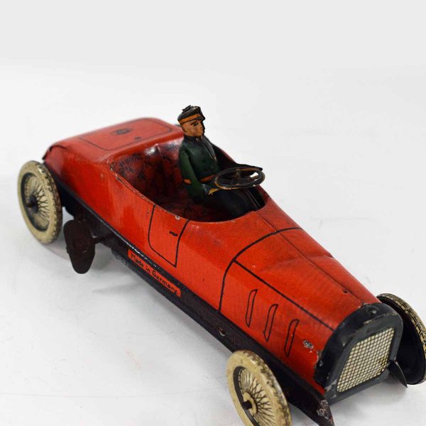 Greppert Kelch Germany Tin Litho Windup Car with Driver 548 7