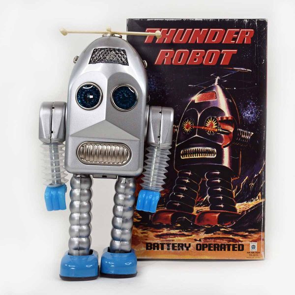 HaHa Toys Thunder Robot in Silver Color