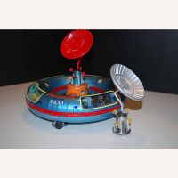 Horikawa Space Station Replica Antenna Dish and Master Red or Silver 3