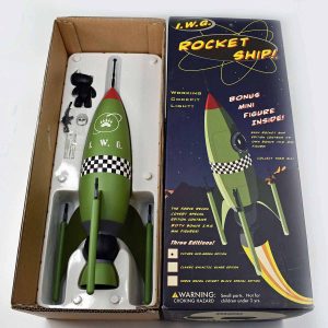 I.W.G. Rocket Ship Rocket World Green Version in Box 2