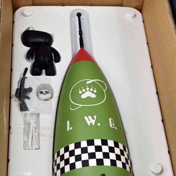 I.W.G. Rocket Ship Rocket World Green Version in Box 3