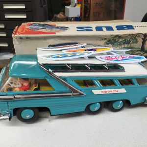 Mystery Action Bus, China ME 083 Uncle Al's Toys Surf Wagon CUSTOM!