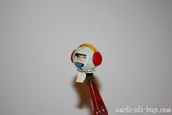 Ichicko Space Patrol Car astronaut Driver head2