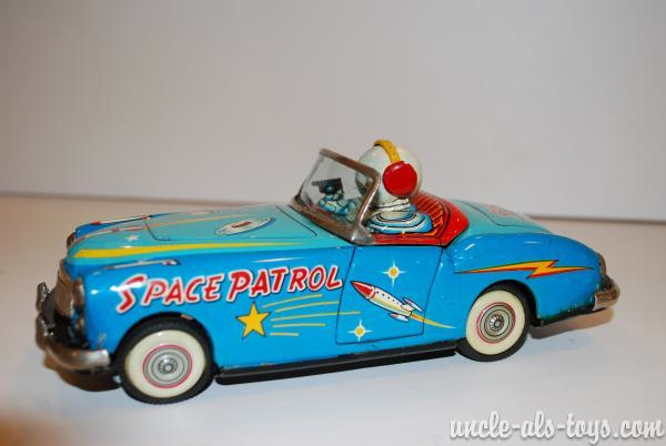 Ichicko Space Patrol Car astronaut Driver head5