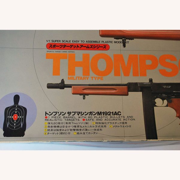 L.S. Thompson Machine Gun with Box Magazine 4 min