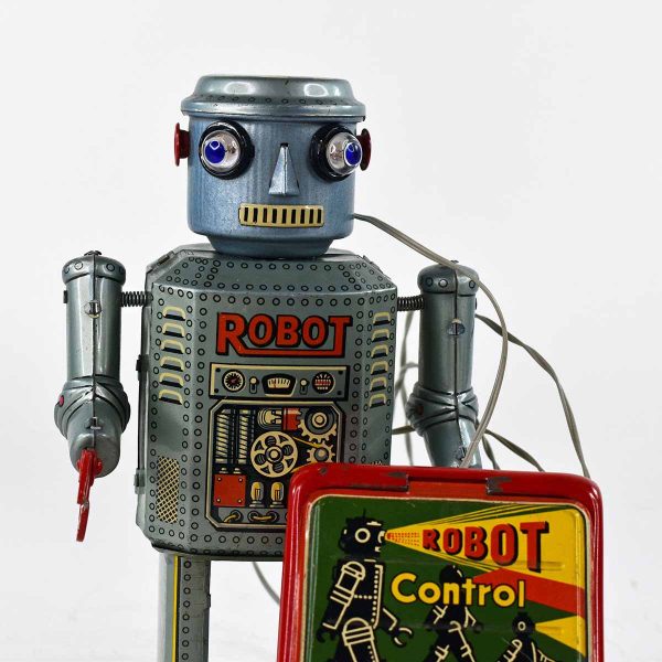 競売 Linemar R-35 Robot with Remote Control ロボット