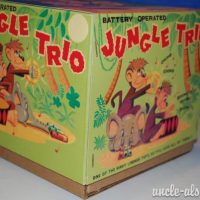 Marx Jungle Trio Battery Operated Toy In Box 3