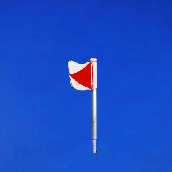 Masudaya Queen of the Sea Replacement Tin Flag 1