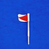 Masudaya Queen of the Sea Replacement Tin Flag 7