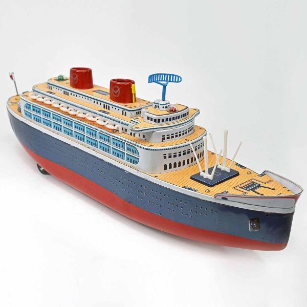 Masudaya ‘Queen Of The Sea Battery Operated Ocean Liner 5