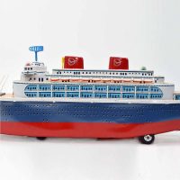 Masudaya ‘Queen Of The Sea Battery Operated Ocean Liner 9