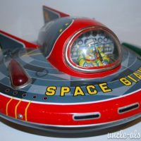 Musudaya Japan Space Giant Flying Saucer Battery Operated 12