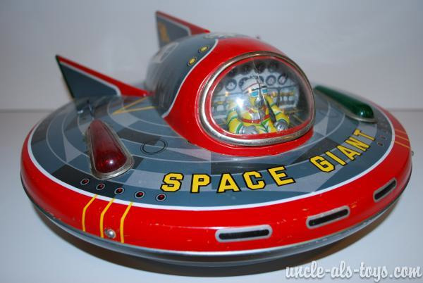 Musudaya Japan Space Giant Flying Saucer Battery Operated 12