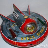 Musudaya Japan Space Giant Flying Saucer Battery Operated 12 2