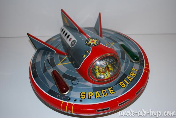 Musudaya Japan Space Giant Flying Saucer Battery Operated 12 2