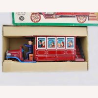 Old Fashioned Double Decker Bus toy by Modern Toys 2