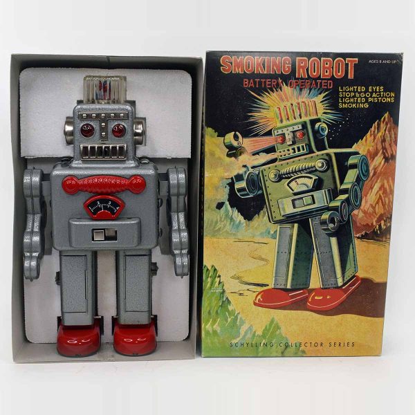 Smoking Robot Toy MIB – Schylling Collectors Series - Uncle Al's Toys