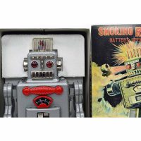Schylling Smoking Robot Collectors Series MIB 2