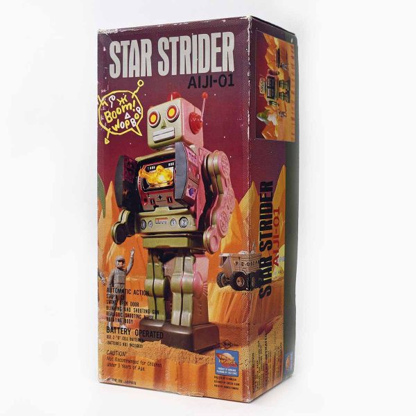 Star Strider Robot by Horikawa with Original Box Japan A.L.4 3