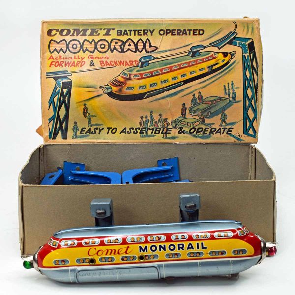 TN Nomura Comet Monorail Battery Operated Toy 4