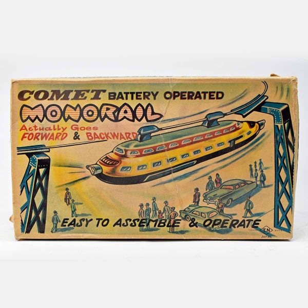 TN Nomura Comet Monorail Battery Operated Toy 6