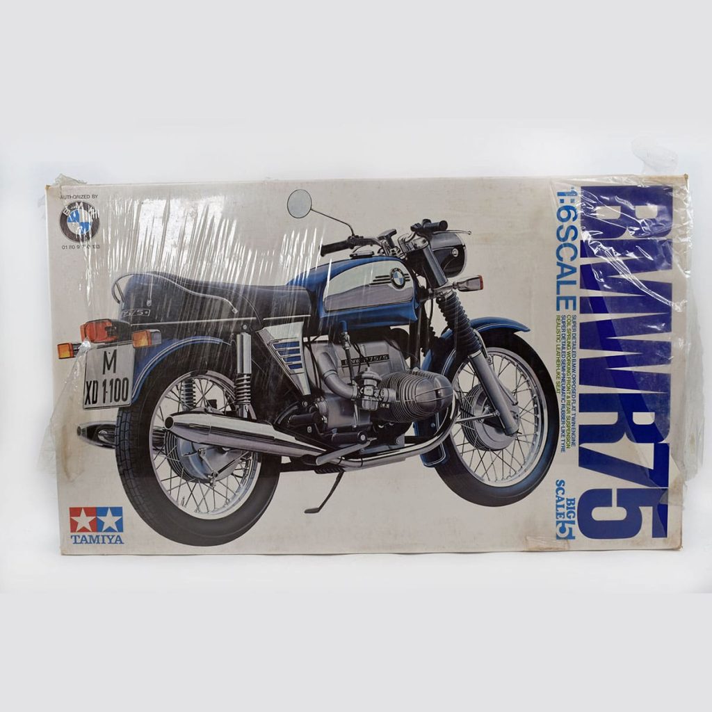 Tamiya BMW R75 Motorcycle 1/6 Scale VINTAGE