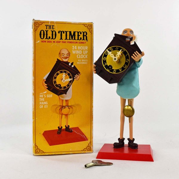 The Old Timer Windup Clock 6 1