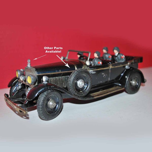 Tippco 1930's Mercedes Fuhrerwagen Staff Car Replacement Fender Light