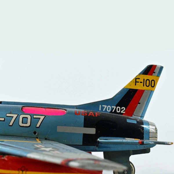 Yonezawa USAF F100 FW 707 Tin Jet Plane