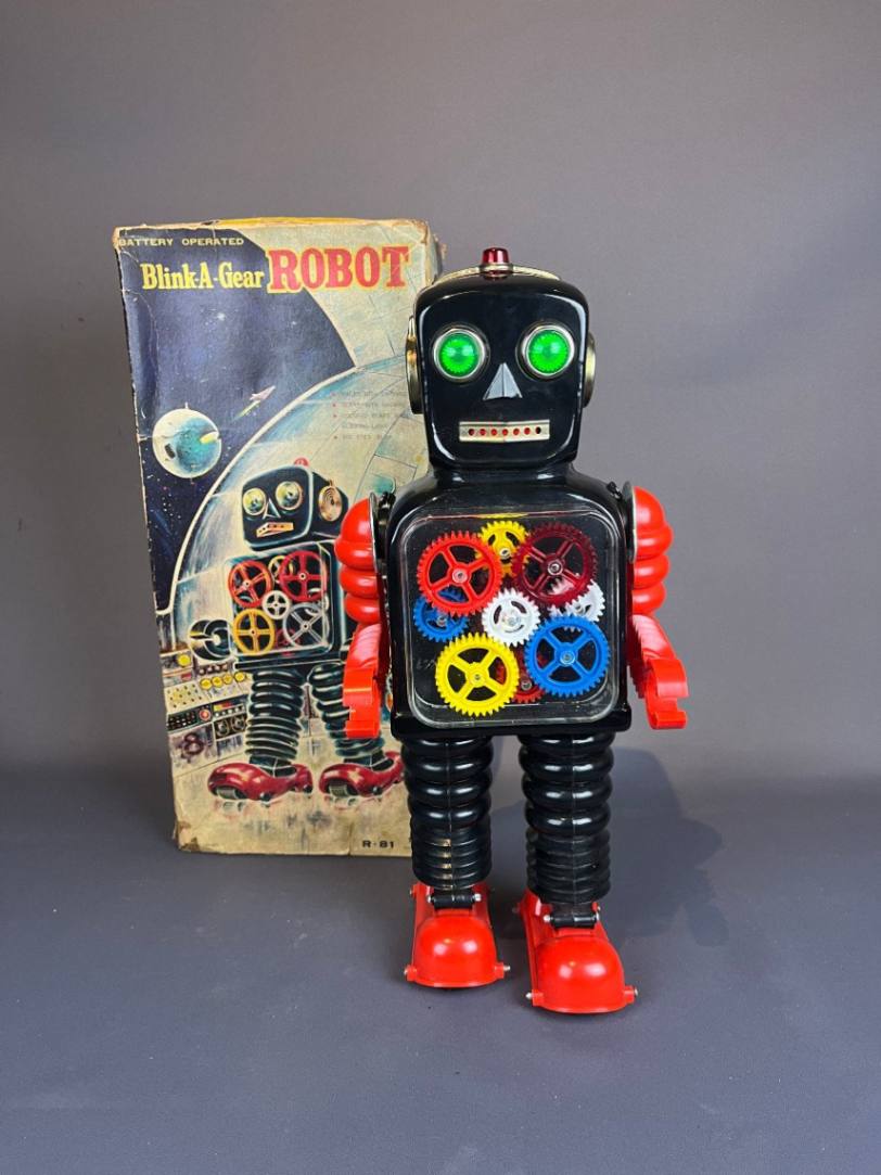 Taiyo Wheel-A-Gear Robot Japan | Buy Vintage Toys Online