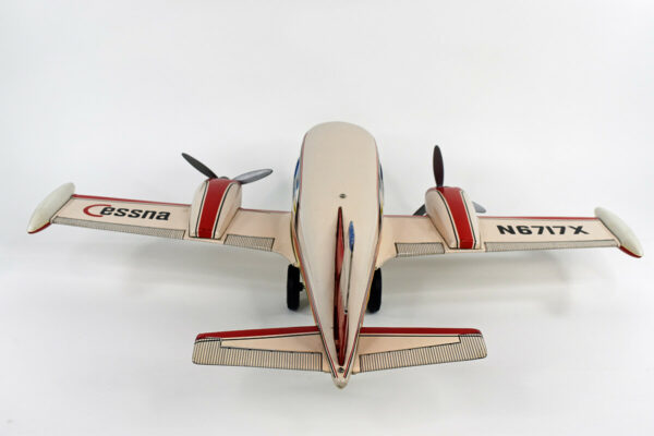 Nomura Cessna 310L Friction Airplane with Reproduction Box