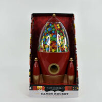 Fao Schwarz Rocket Candy Dispenser RED NIB