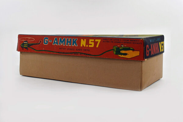 Alps G-AMHK Helicopter Original Box