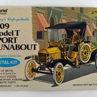 Gabriel 1909 Model T Sport Runabout Metal Model Kit