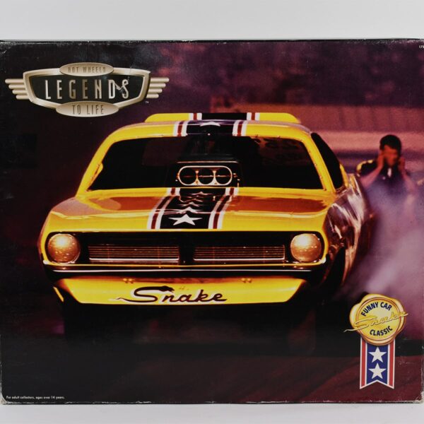 Hot Wheels Legends of Life Snake Funny Car