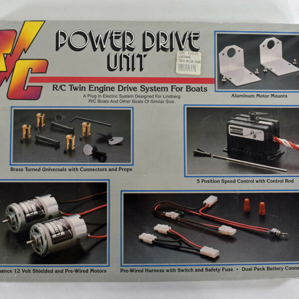 Lindberg Power Drive Unit R/C Twin Engine Drive System