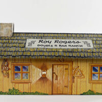 Marx Roy Rogers Double R Bar Ranch Tin Litho Bunk House